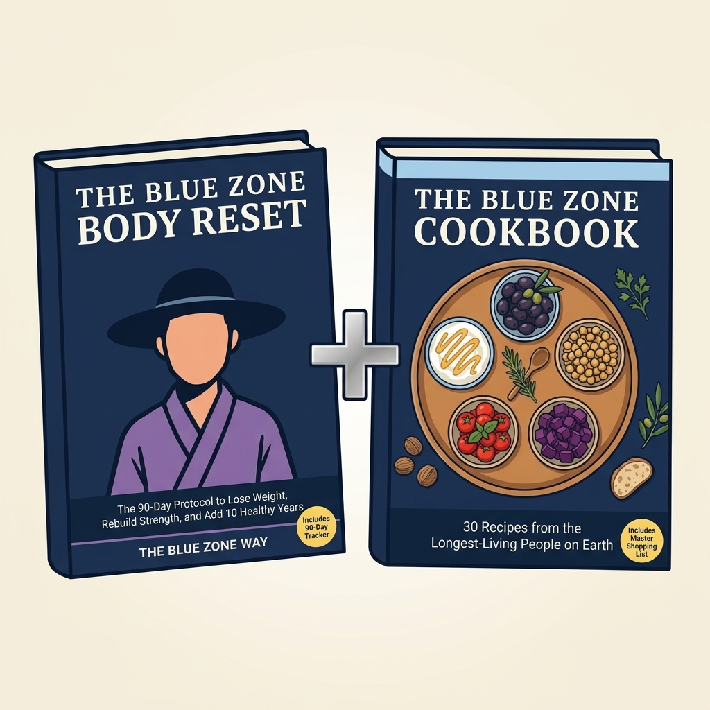 The Blue Zone Body Reset + Cookbook Bundle