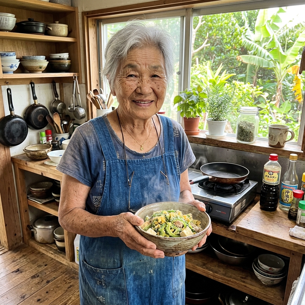 Sumiko Tanaka, representative Okinawan home cook