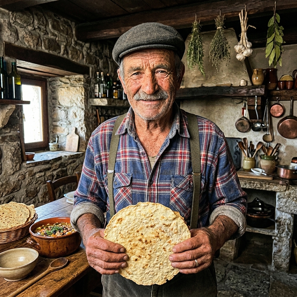 Tonino Pirisi, representative Sardinian home cook